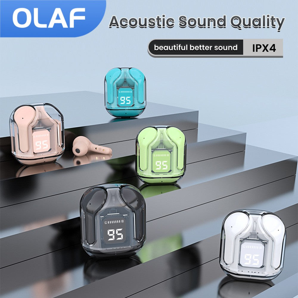 Air31 Wireless Bluetooth Earphone Transparent